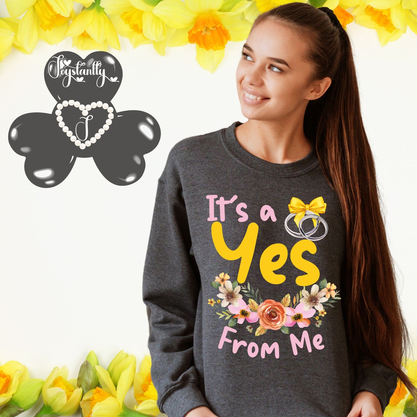 Bachelorette Party Dark Heather Sweatshirt