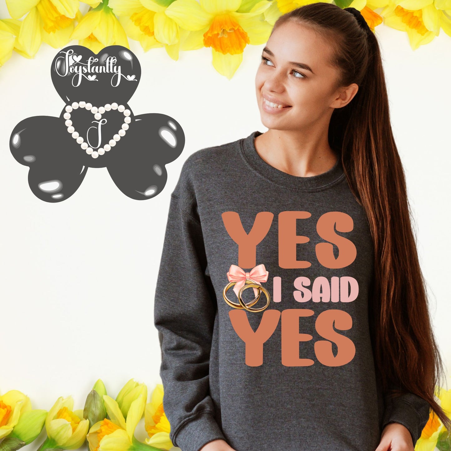 Bachelorette Party Dark Heather Sweatshirt