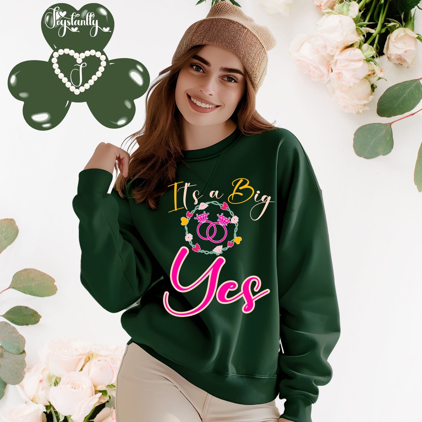 Bachelorette Party Forest Green Sweatshirt