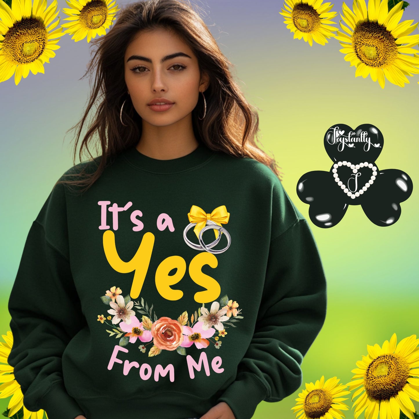 Bachelorette Party Forest Green Sweatshirt