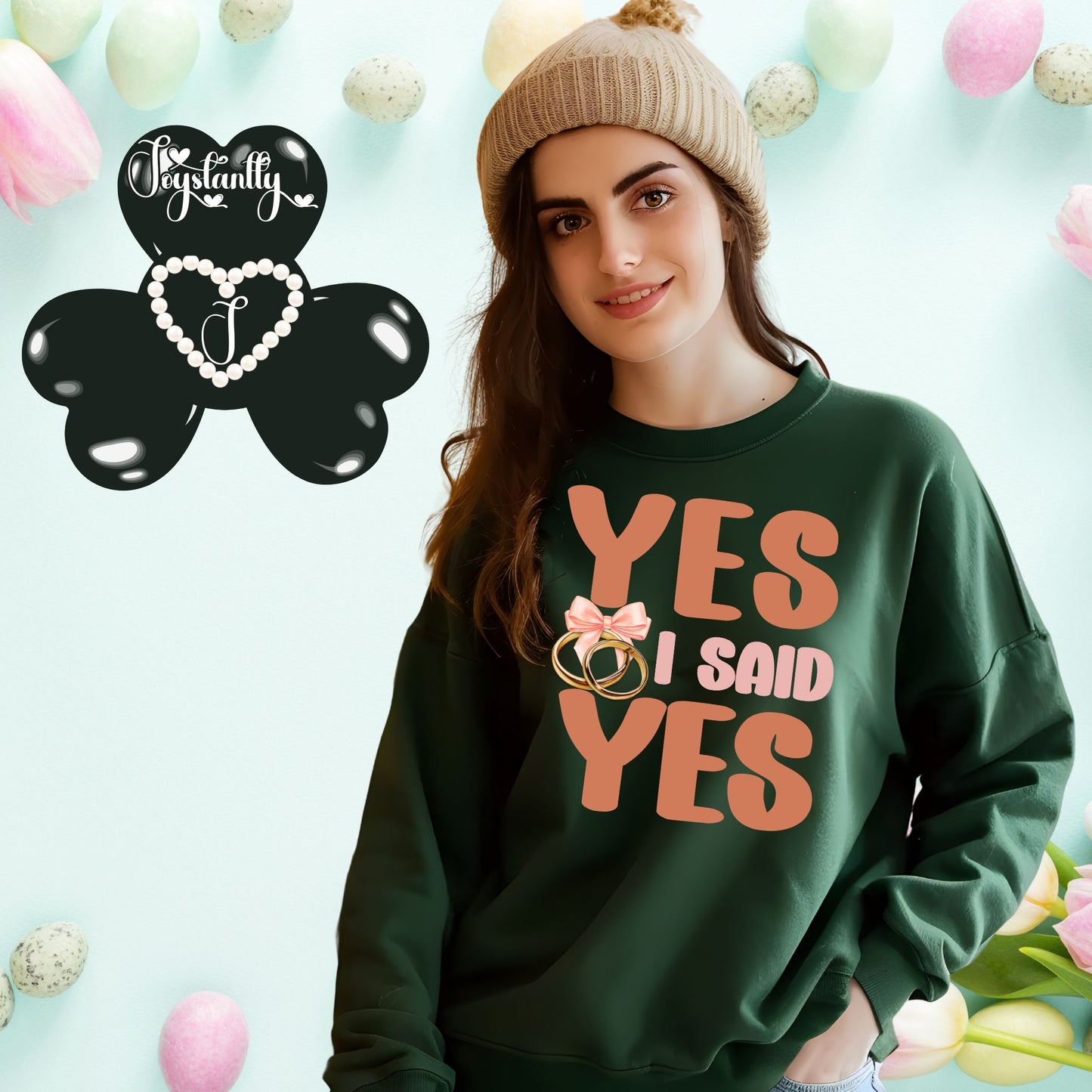 Bachelorette Party Forest Green Sweatshirt