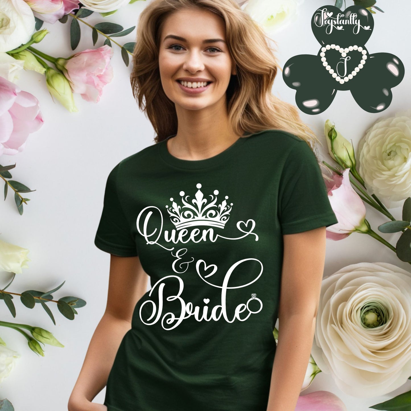 Bachelorette Party Shirt. Forest Green Shirt.
