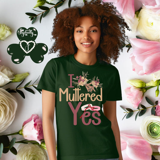 Bachelorette Forest Green T-shirt