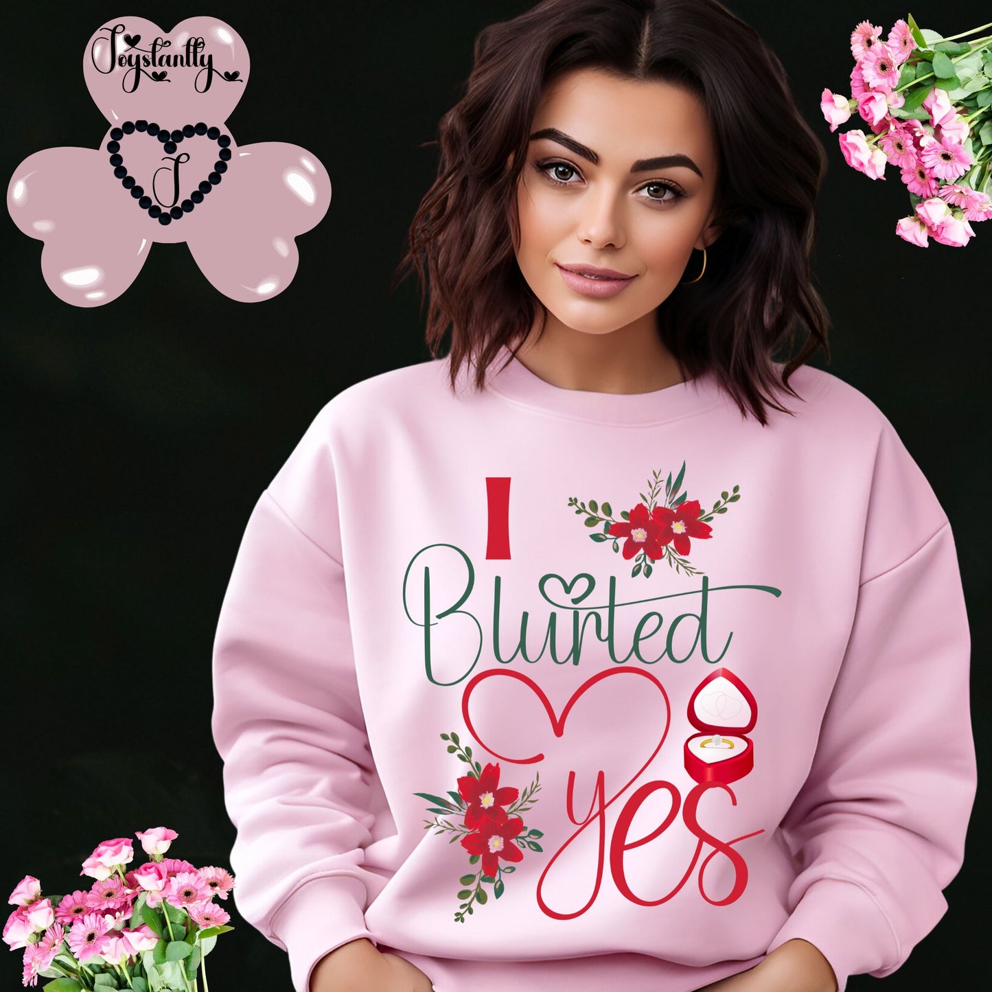 Bachelorette Party Light Pink Sweatshirt