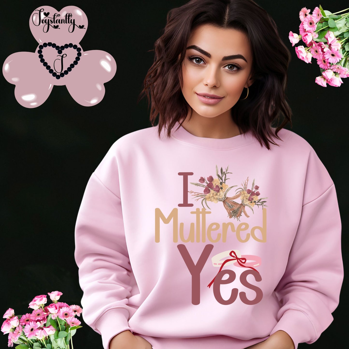 Bachelorette Party Light Pink Sweatshirt