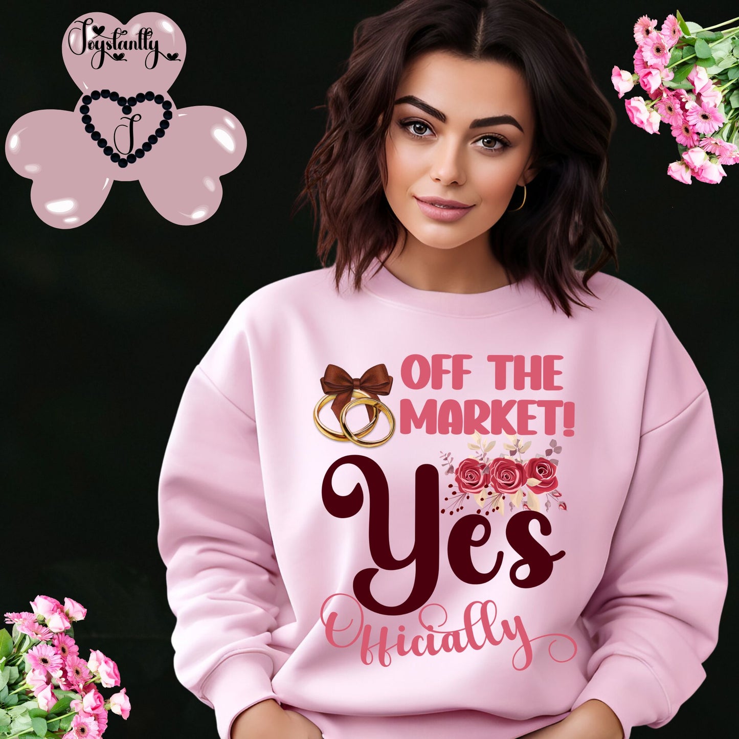 Bachelorette Party Light Pink Sweatshirt