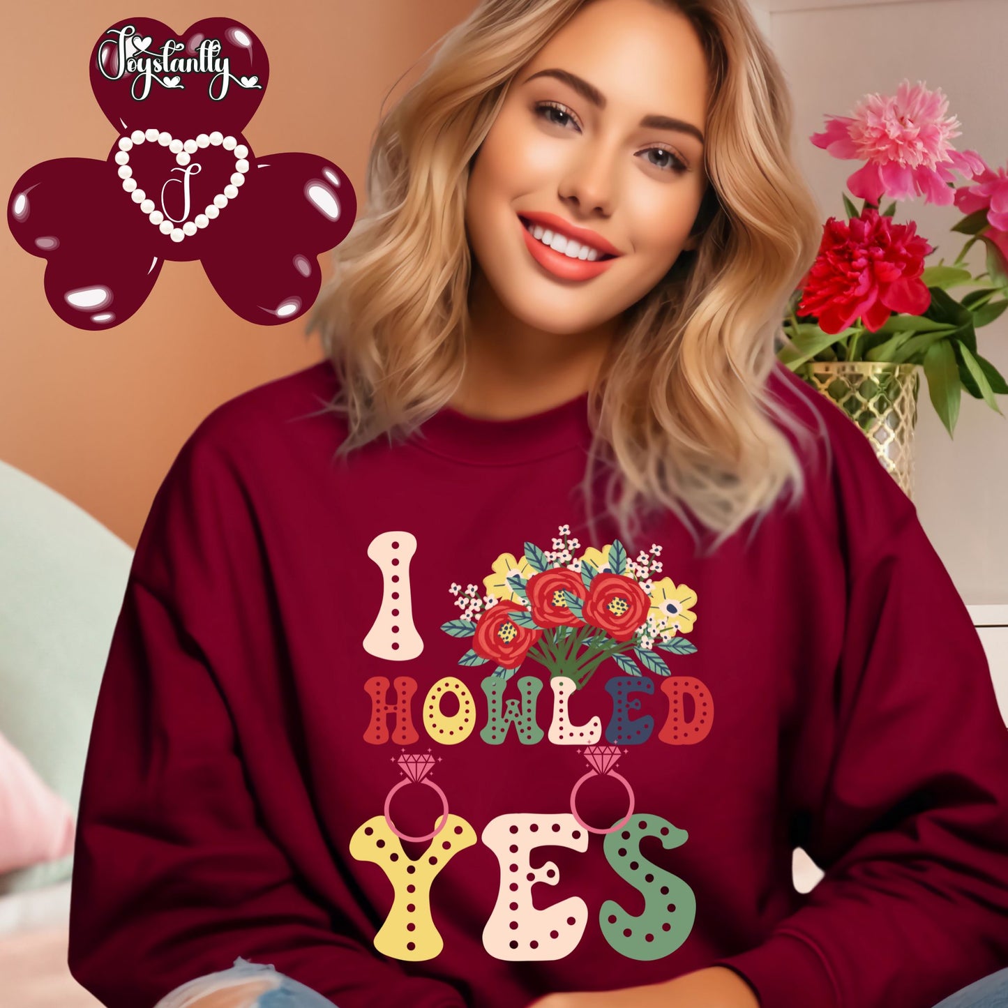 Bachelorette Maroon Sweatshirt