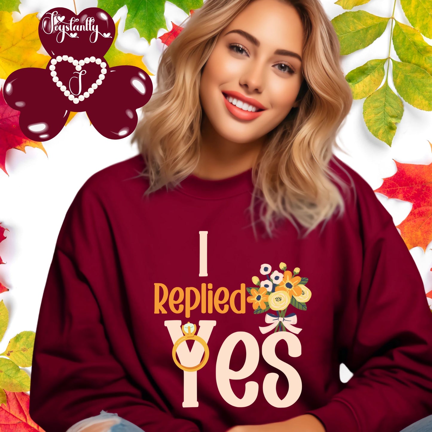 Bachelorette Party Maroon Sweatshirt