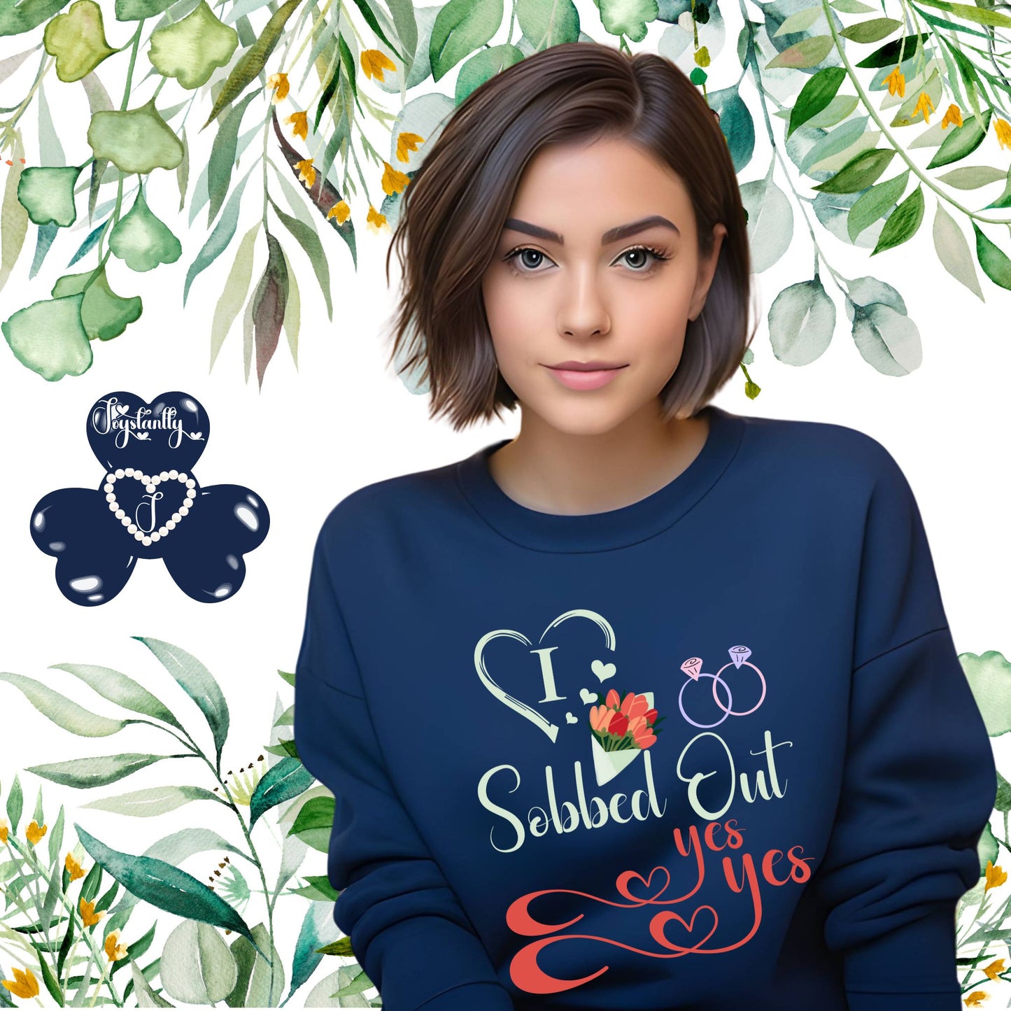 Bachelorette Party Navy Blue Sweatshirt