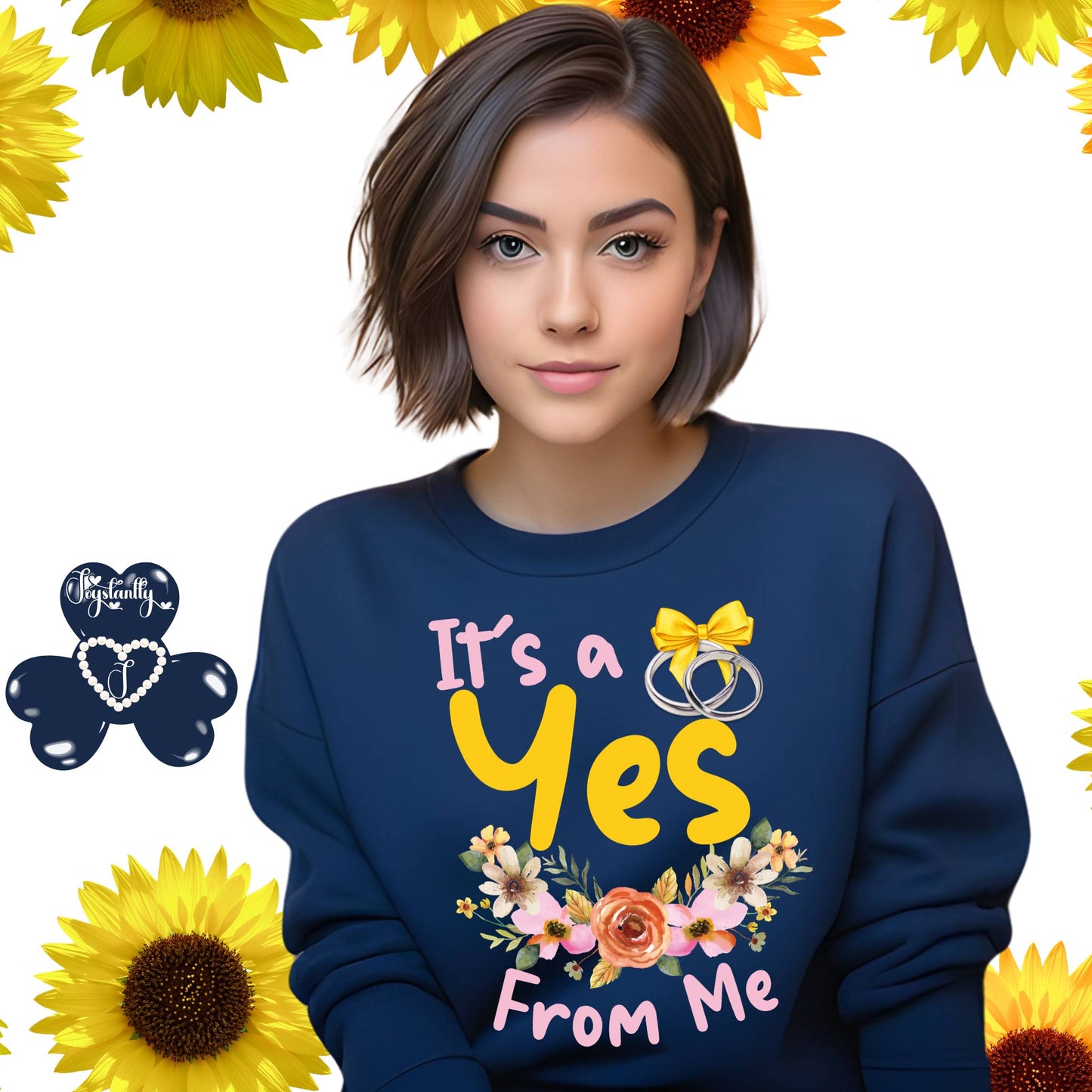 Bachelorette Party Navy Blue Sweatshirt