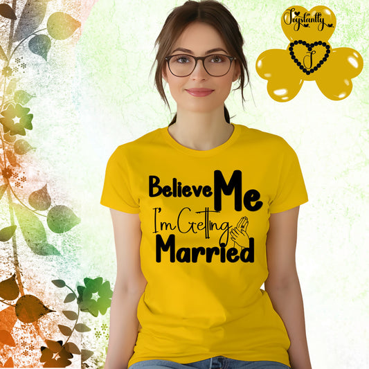 Bachelorette Party Yellow T-shirt