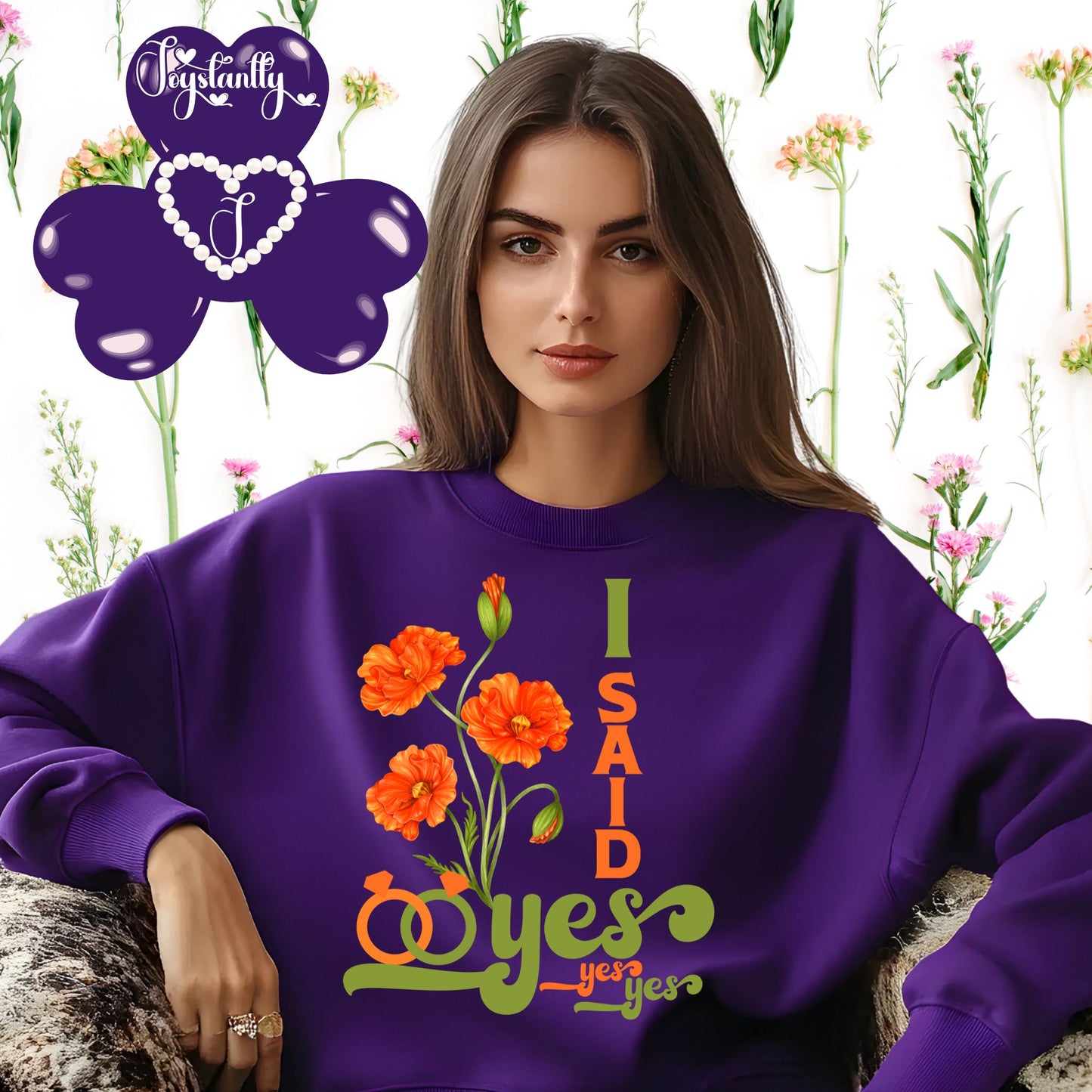 Bachelorette Party Purple Sweatshirt