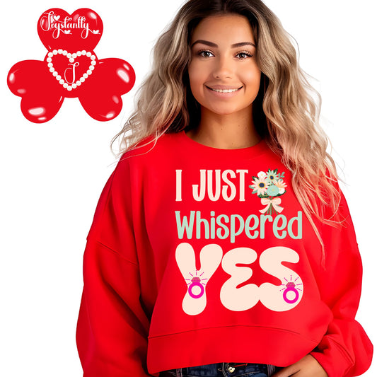 Bachelorette Party Red Sweatshirt