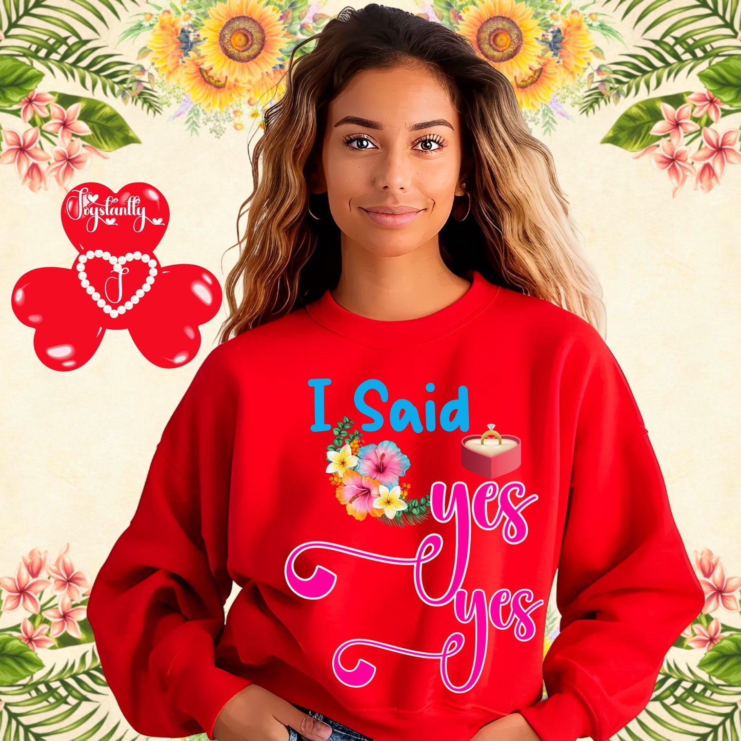 Bachelorette Party Red Sweatshirt