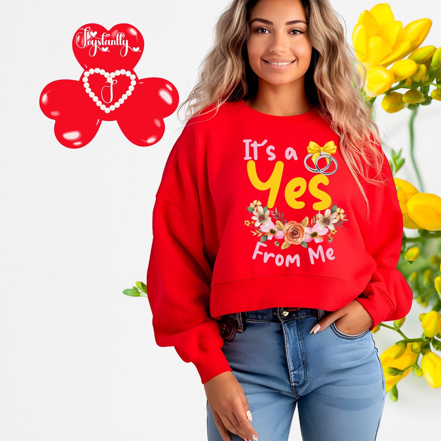 Bachelorette Party Red Sweatshirt