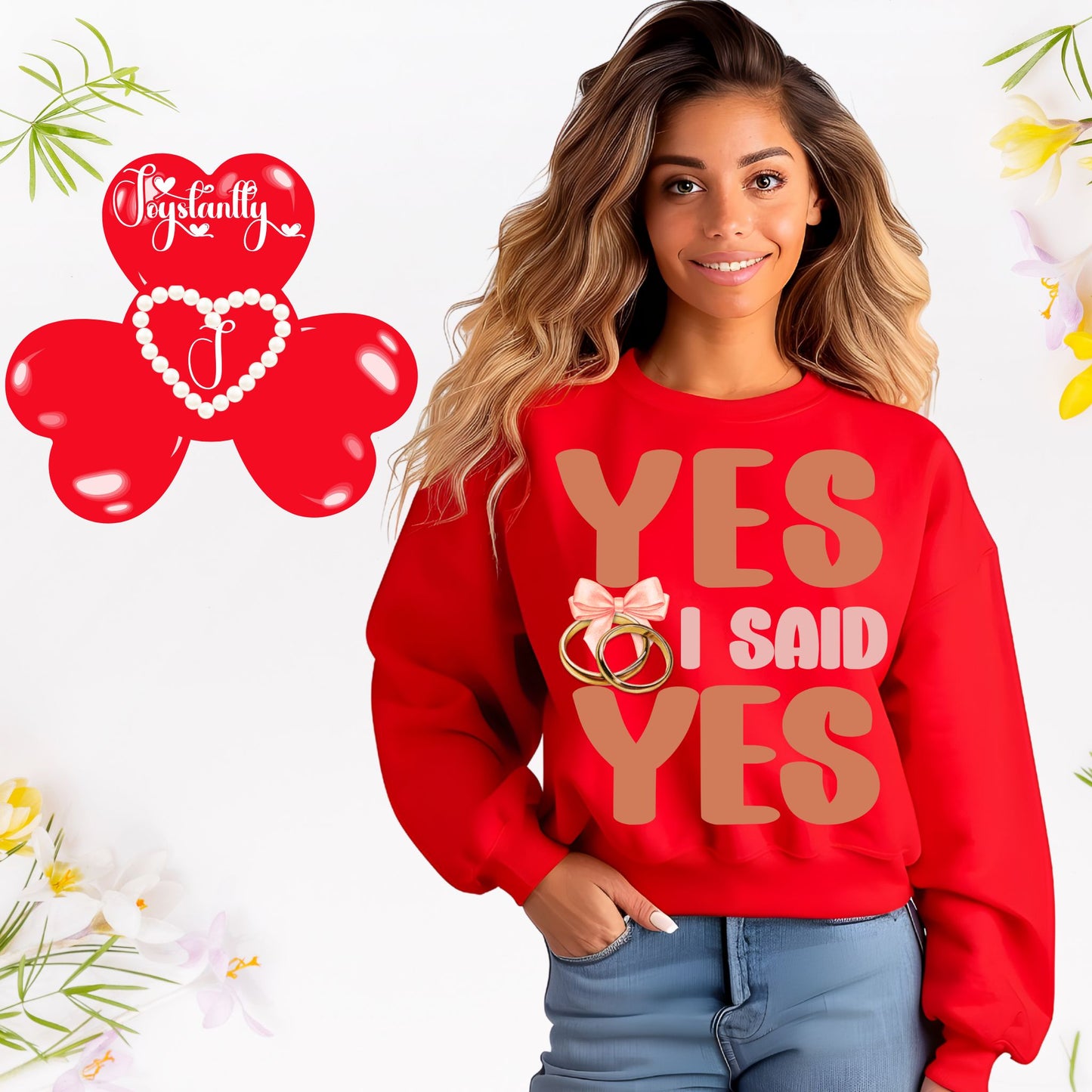 Bachelorette Party Red Sweatshirt