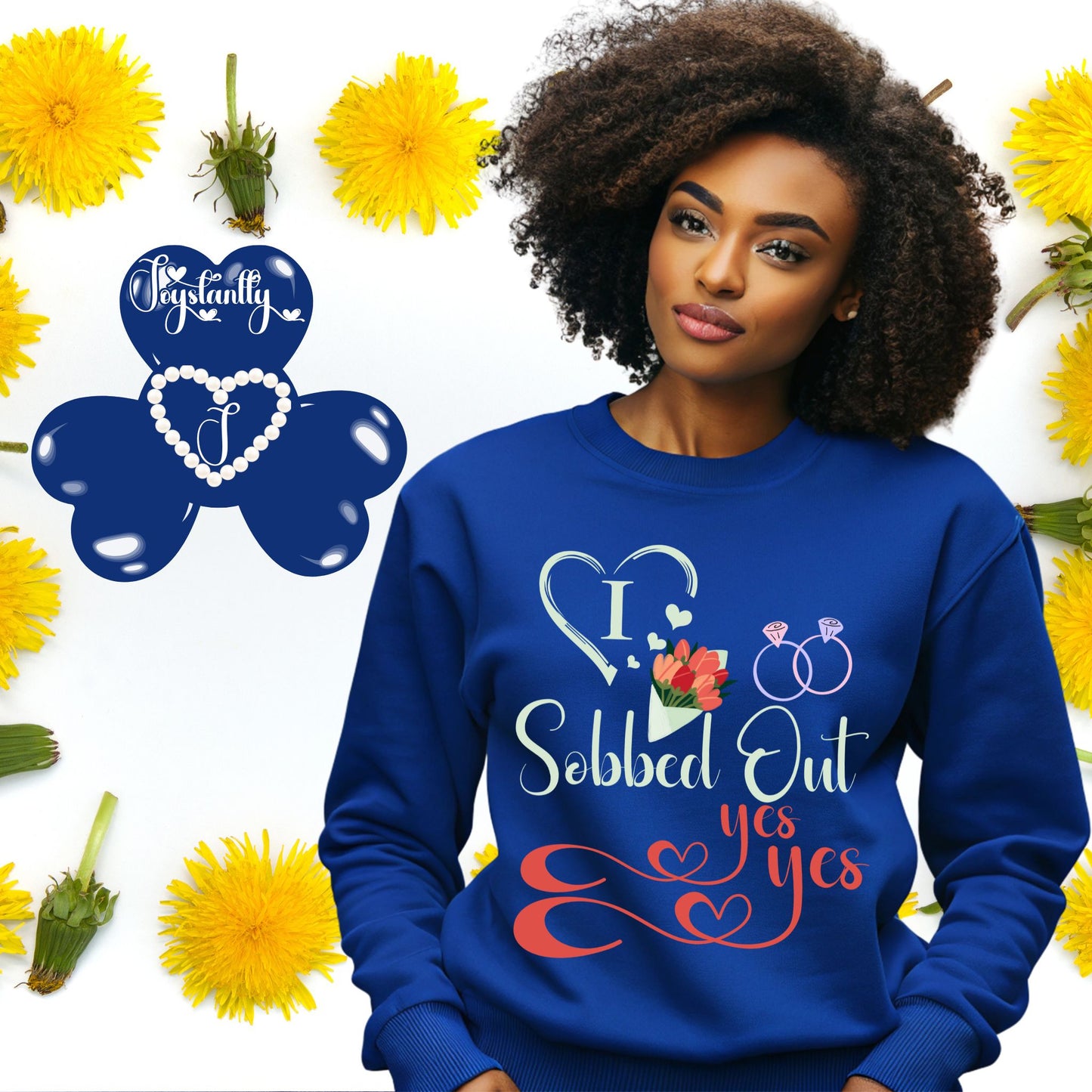 Bachelorette Party Royal Blue Sweatshirt
