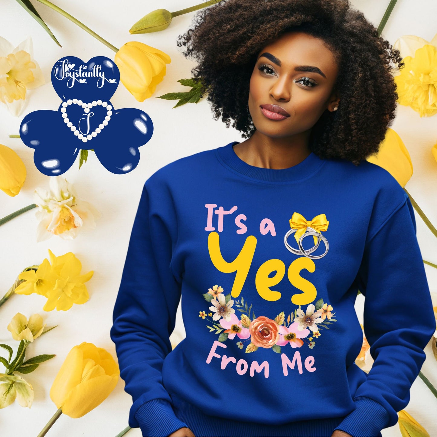 Bachelorette Party Royal Blue Sweatshirt