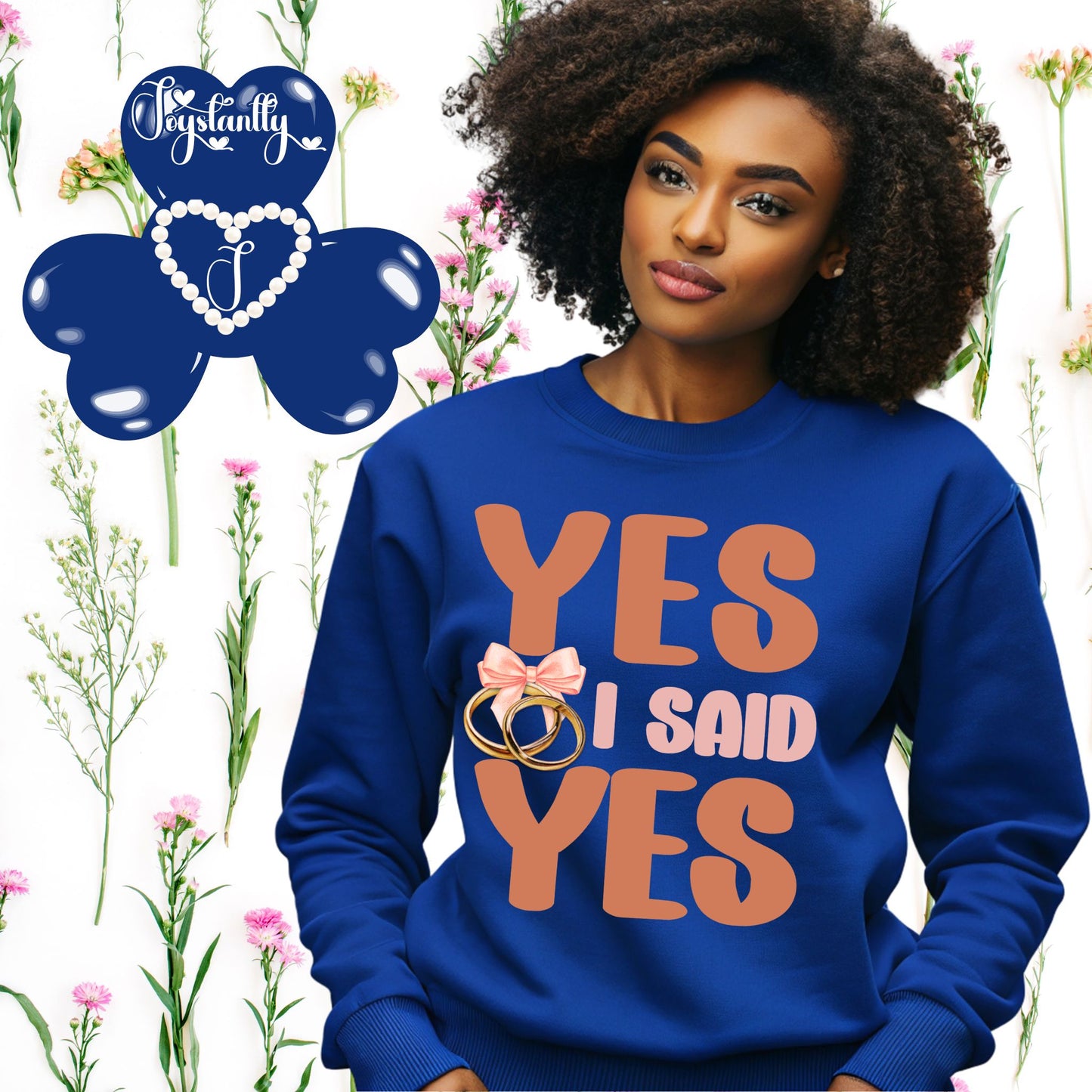Bachelorette Party Royal Blue Sweatshirt