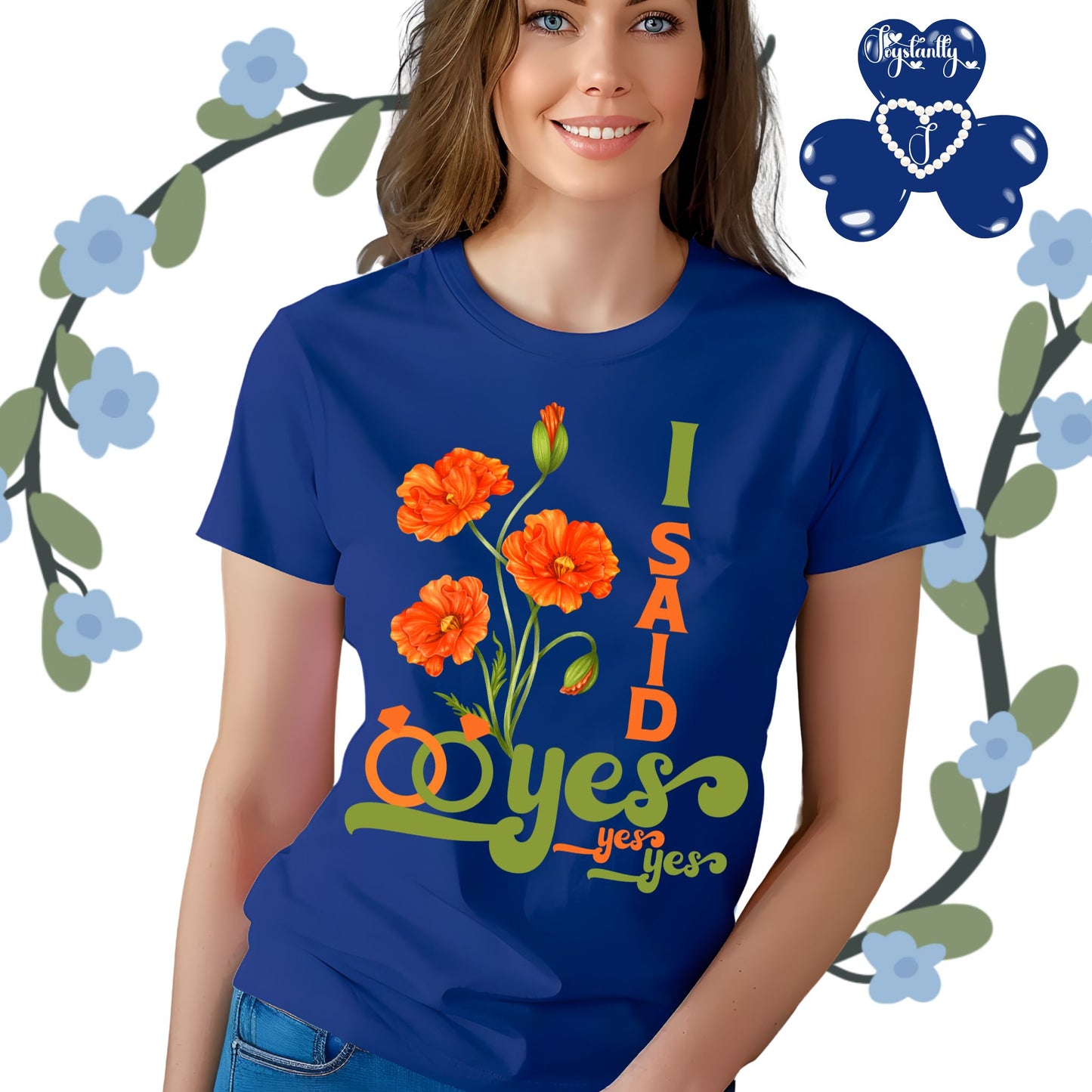 Bachelorette Royal Blue T-Shirt