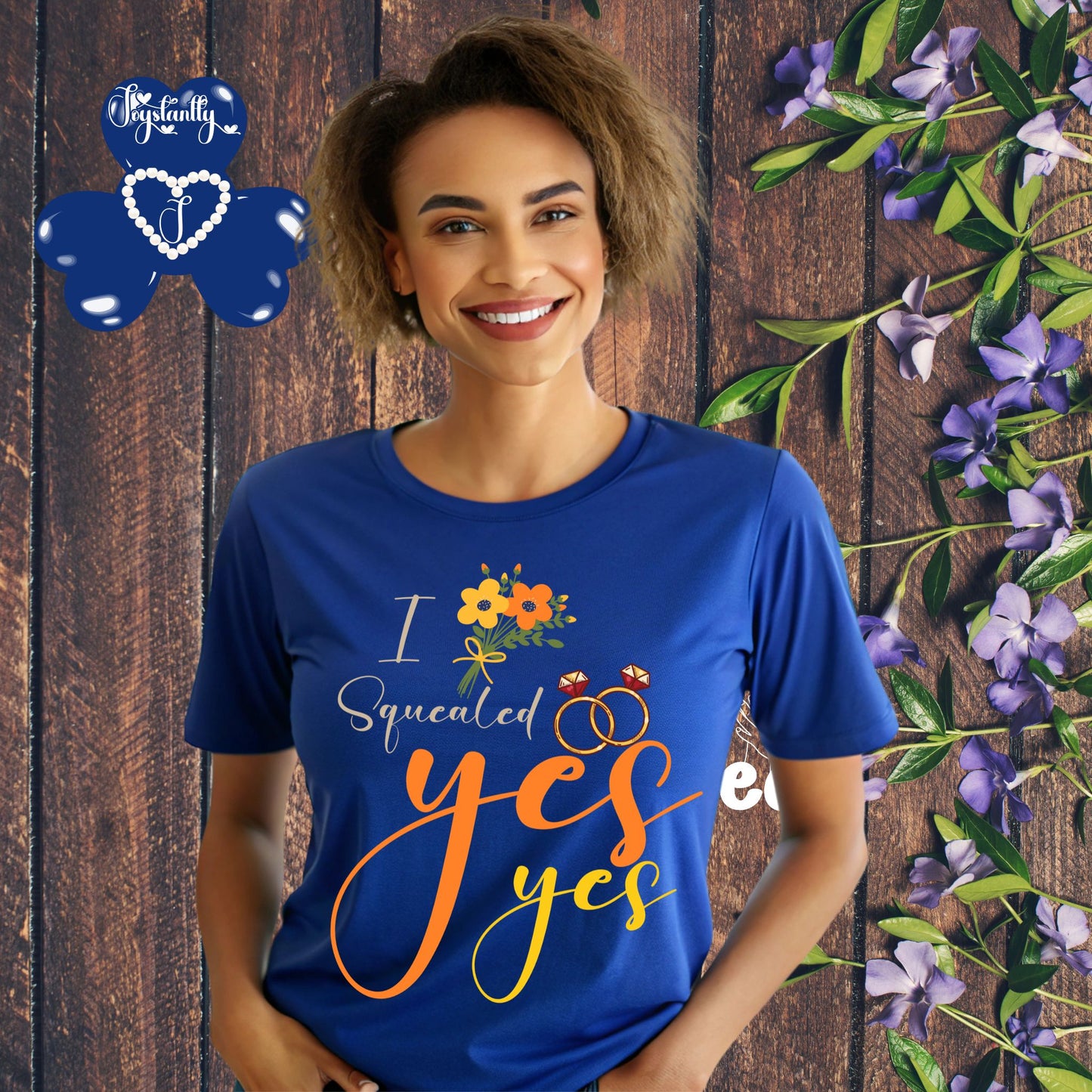 Bachelorette Royal Blue Shirt