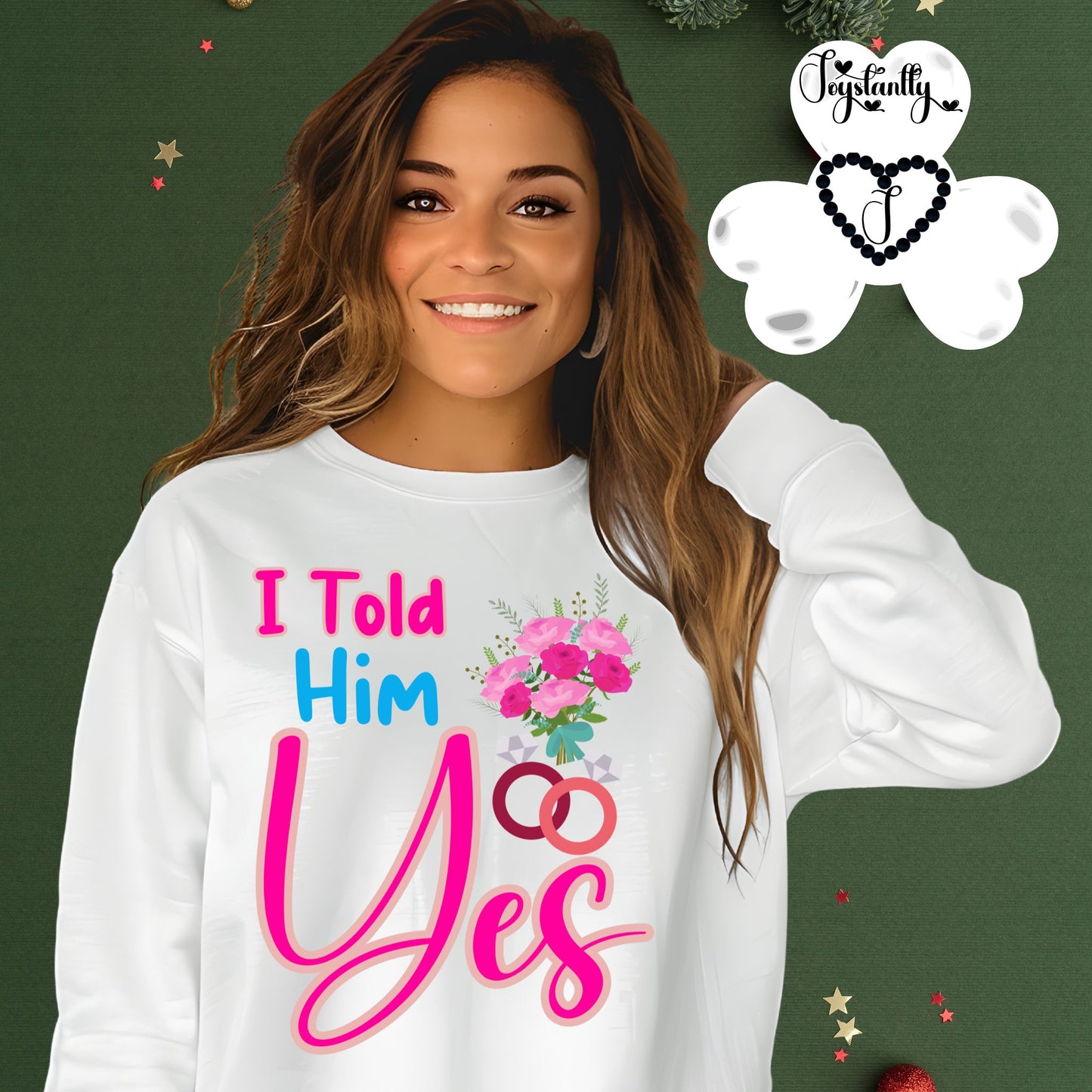 Bachelorette Party White Sweatshirt