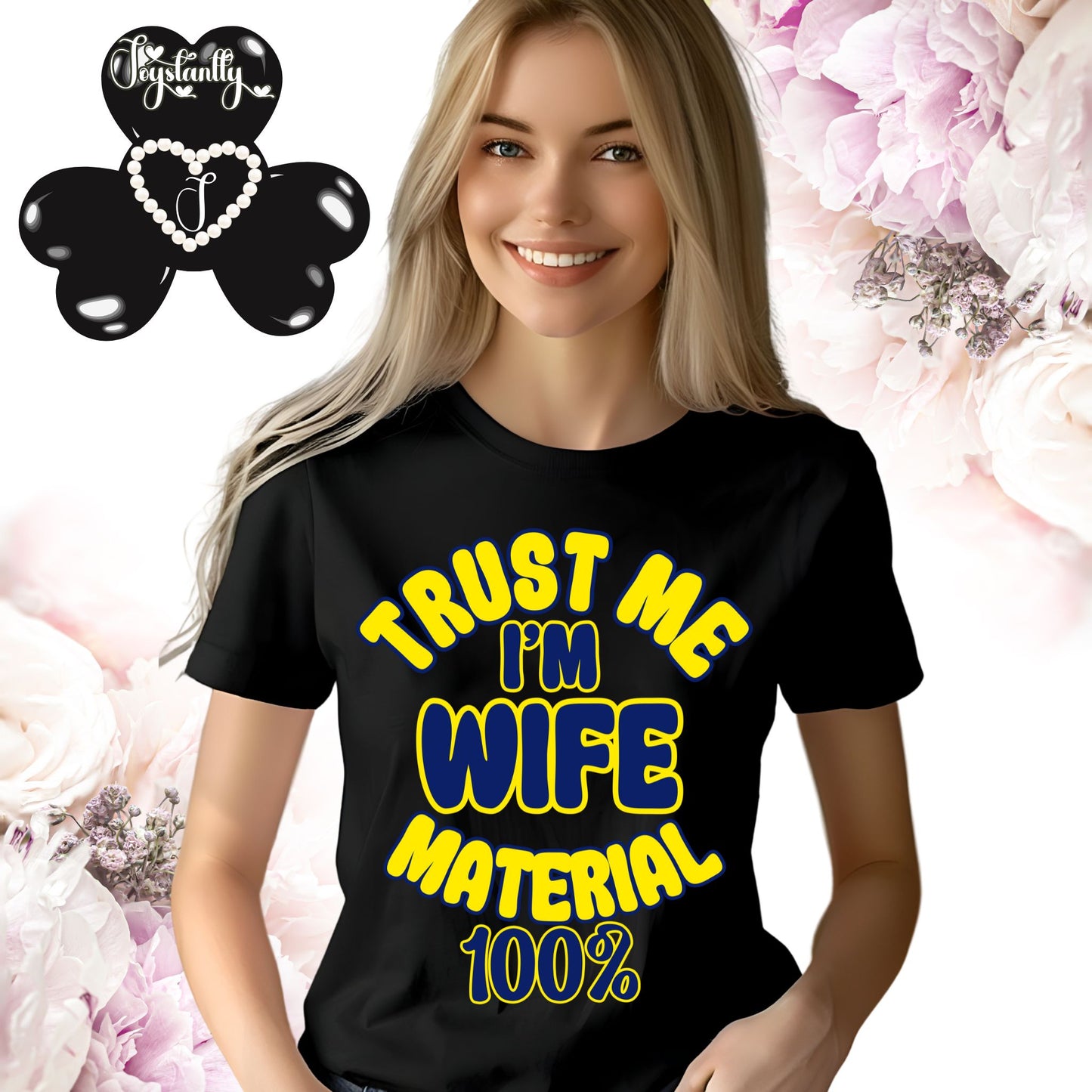 Black T-shirt. Funny T-shirt for Engagement Party.