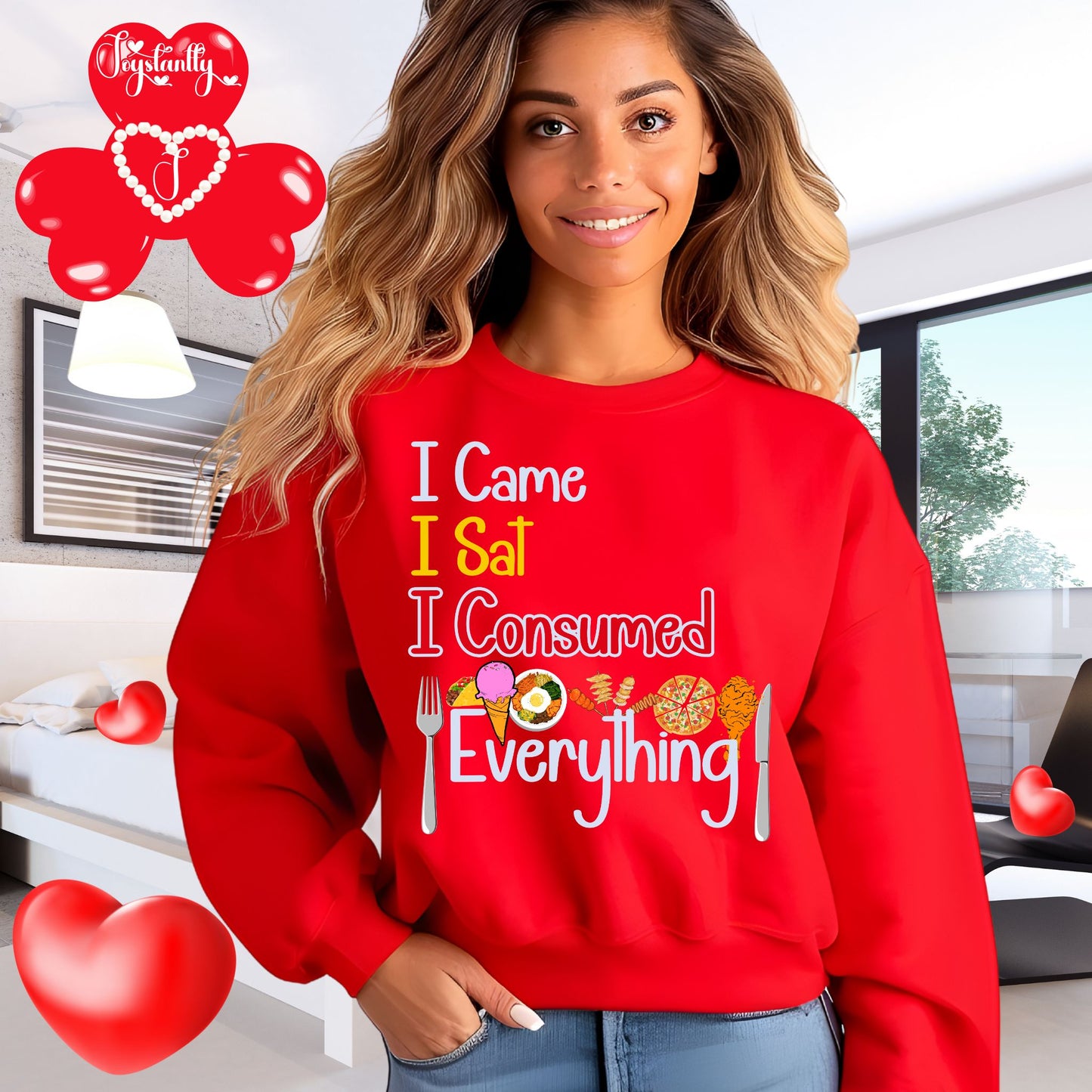 Funny Bridal Party Red Sweatshirt