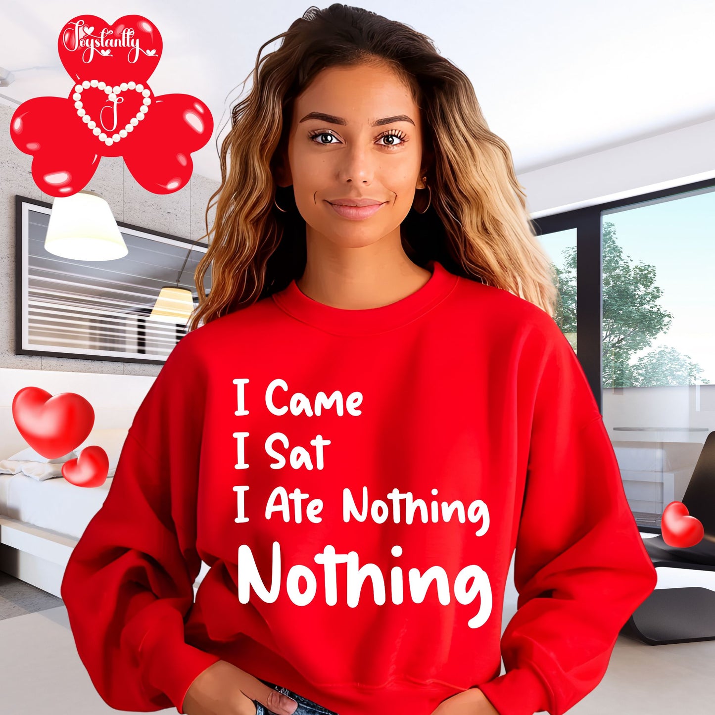 Funny Bridal Party Red Sweatshirt