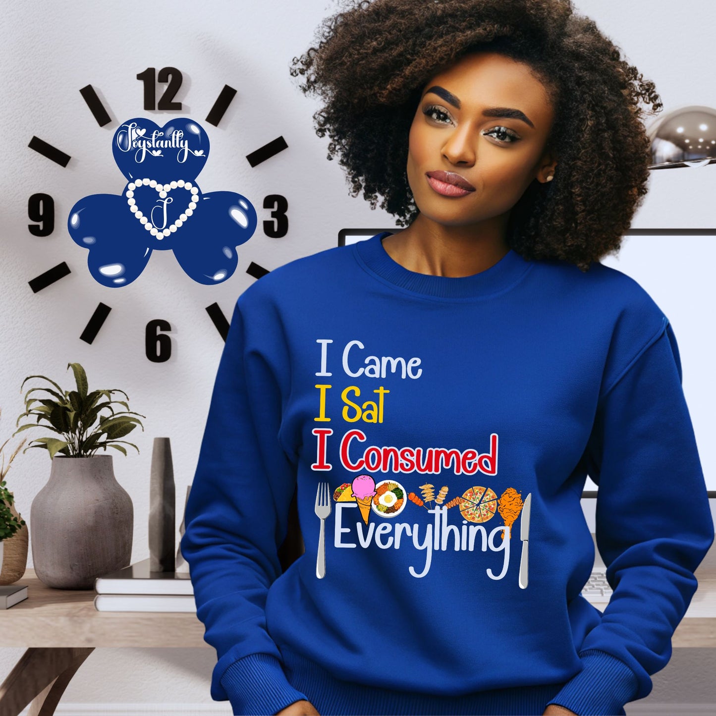 Funny Bridal Party Royal Blue Sweatshirt