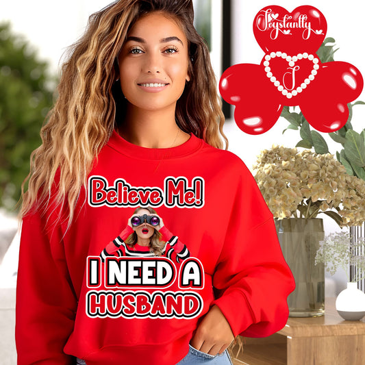 Funny Bridal Shower Red Sweatshirt