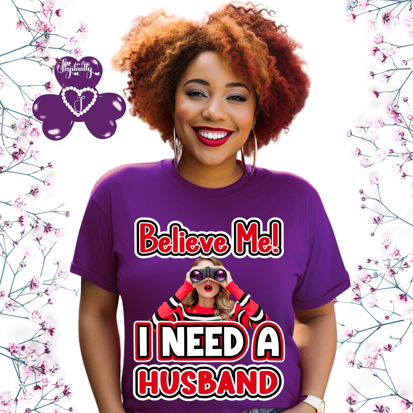 Funny Wedding Party Purple Shirt