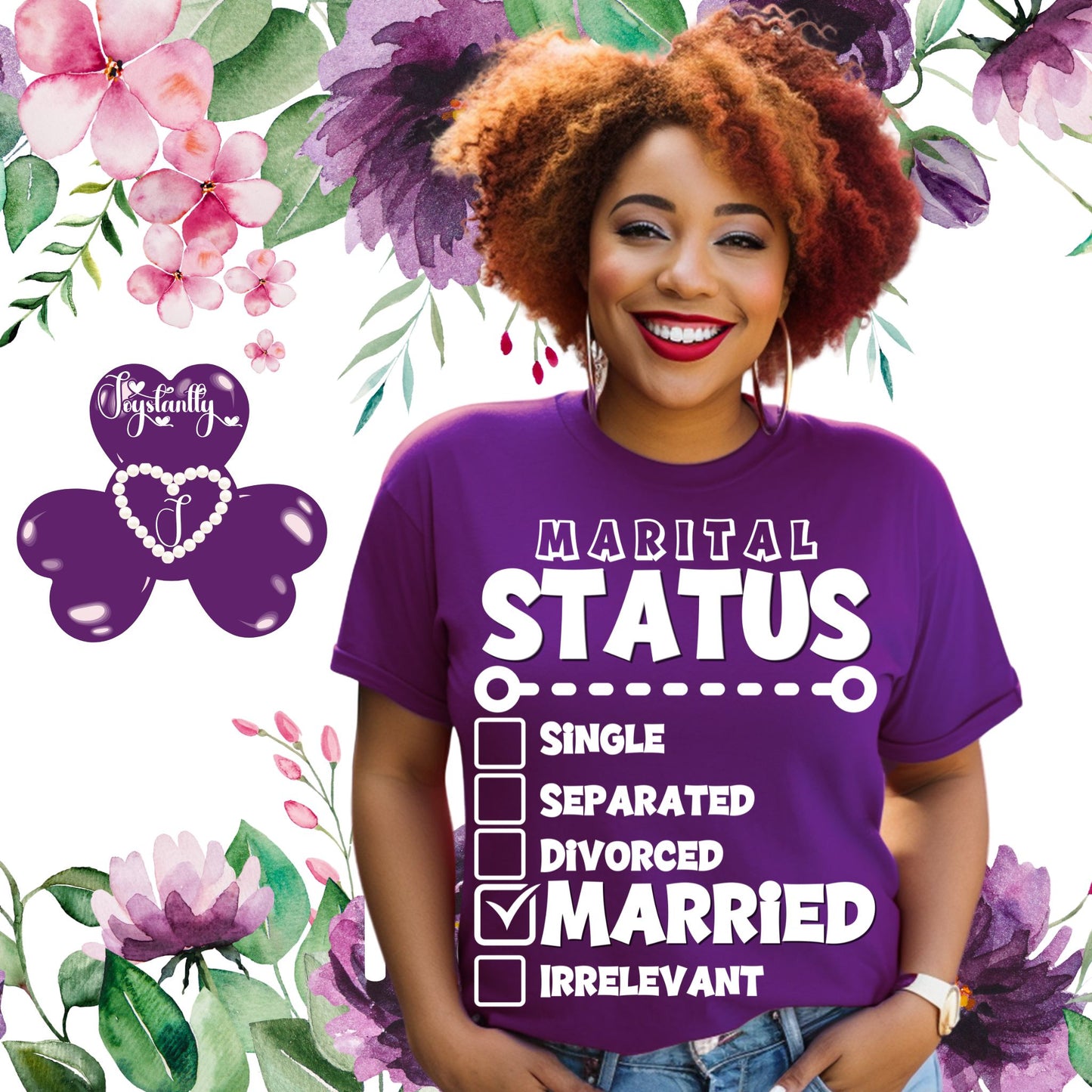 Bride Honeymoon Purple T-shirt
