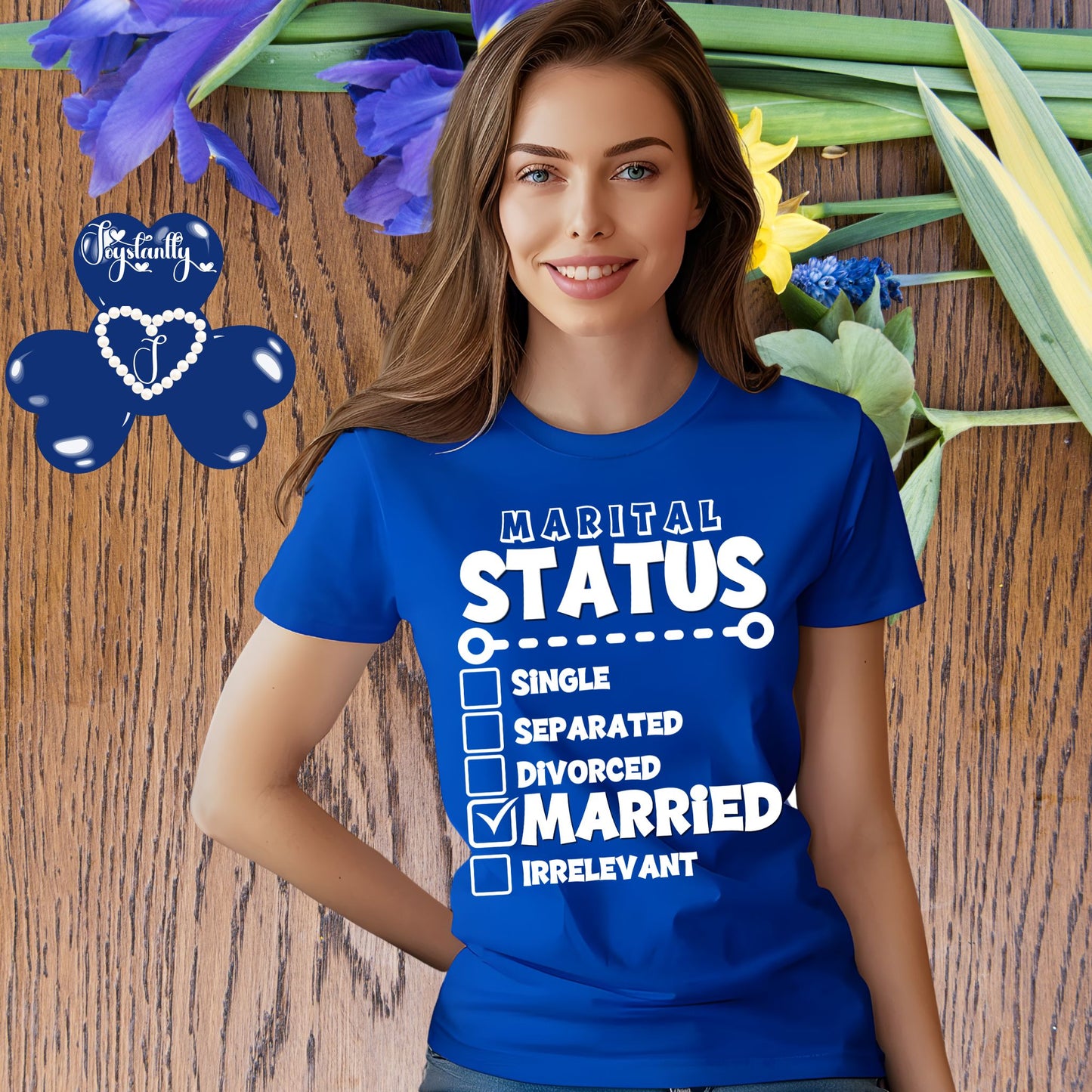 Bride Honeymoon Royal Blue T-shirt