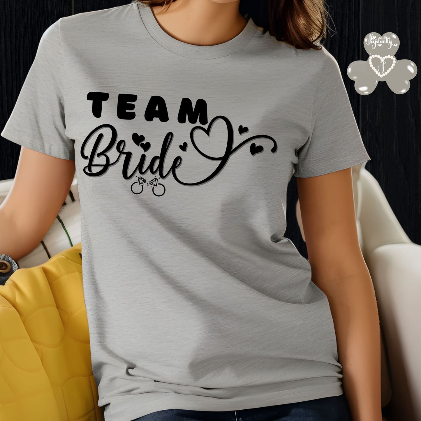 Team Bride Tee | Super Shirt for Engagements, Bachelorettes, Hen and Bridal Parties