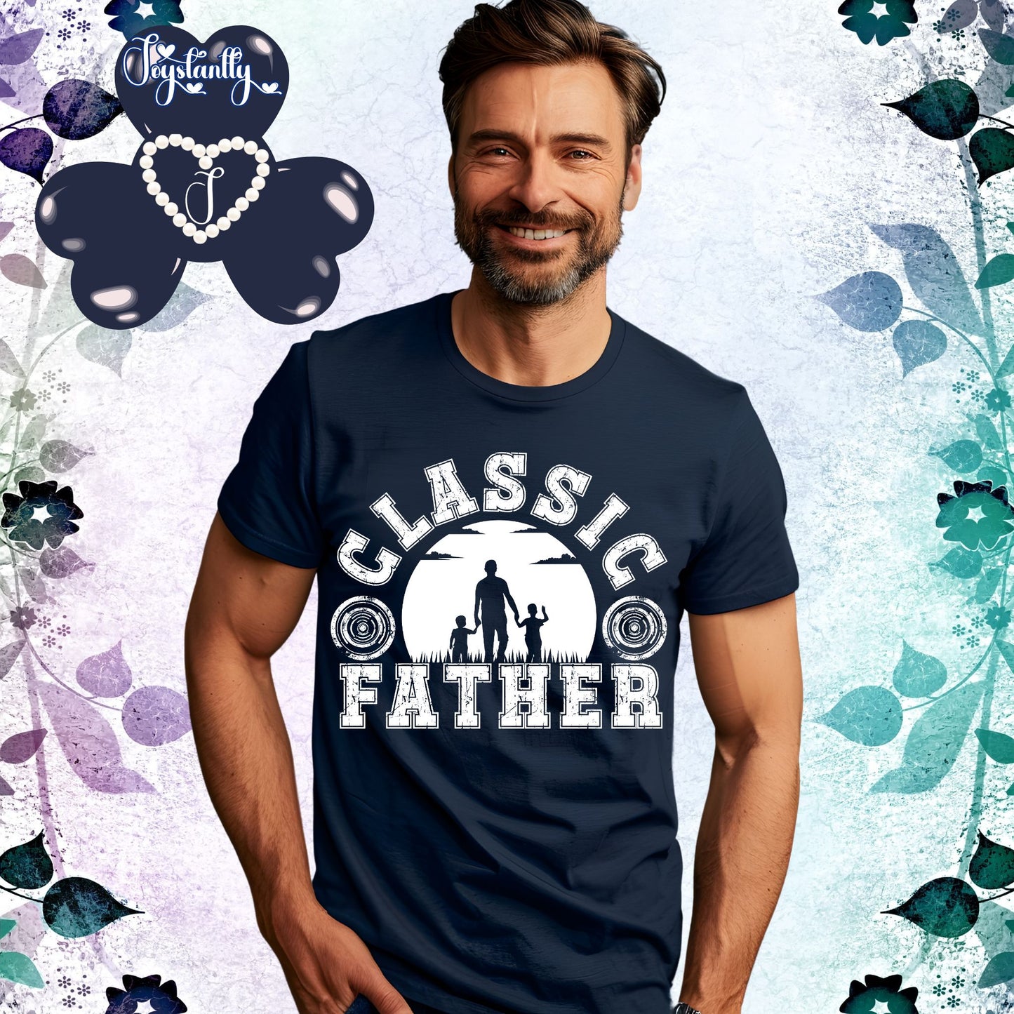 Navy Blue Shirt. Perfect Shirt For Diligent Dads