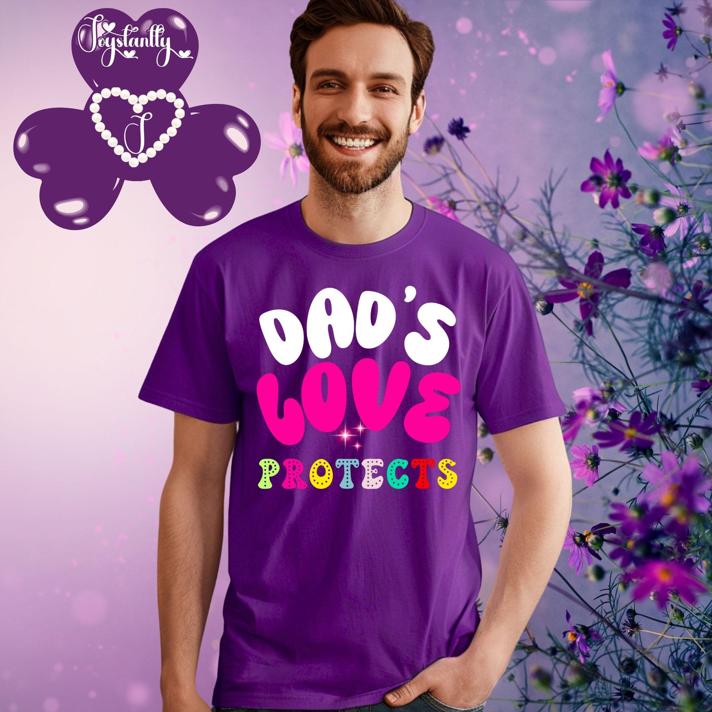 Purple Shirt. Perfect Shirt For Doting Dads