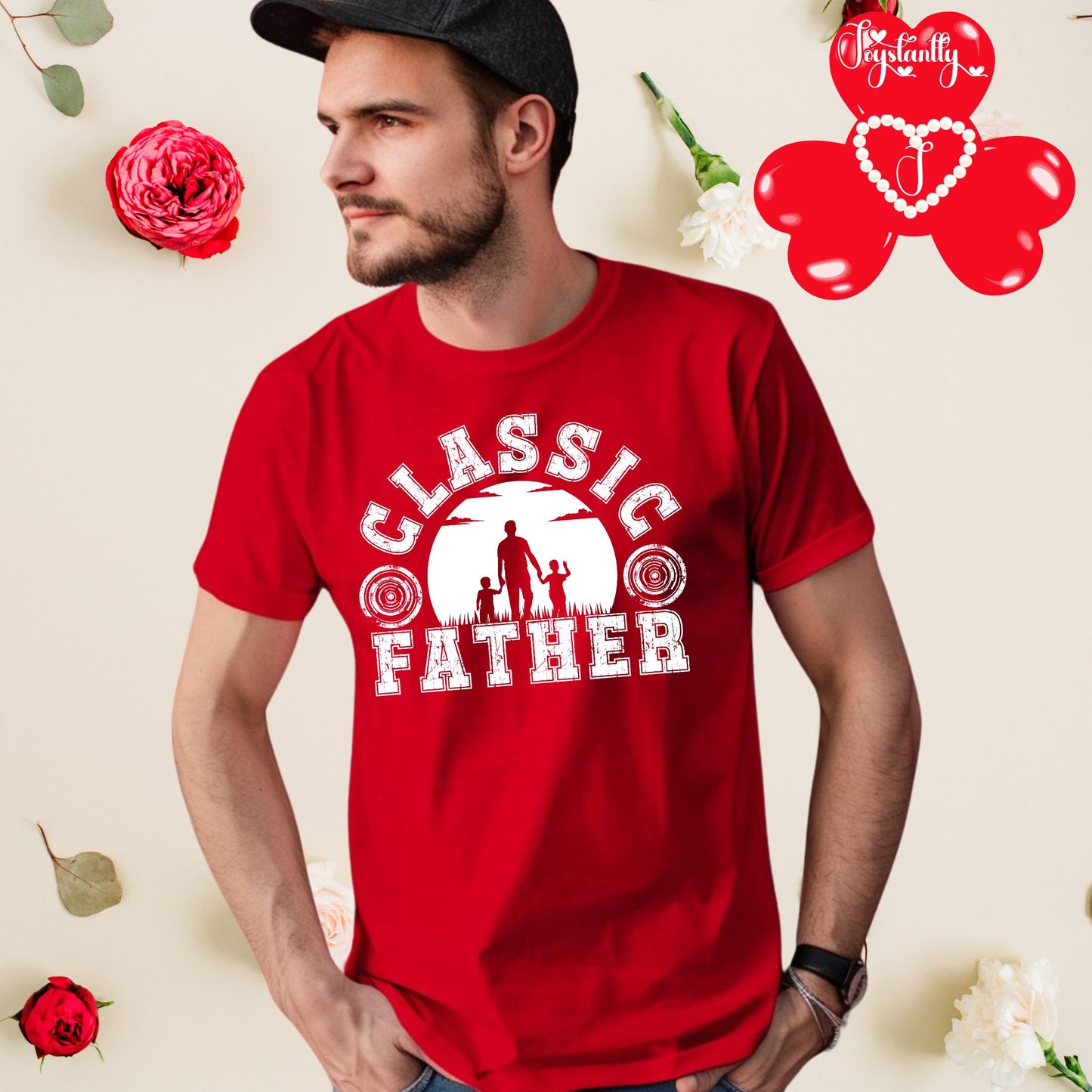 Red Shirt. Perfect Shirt For Diligent Dads