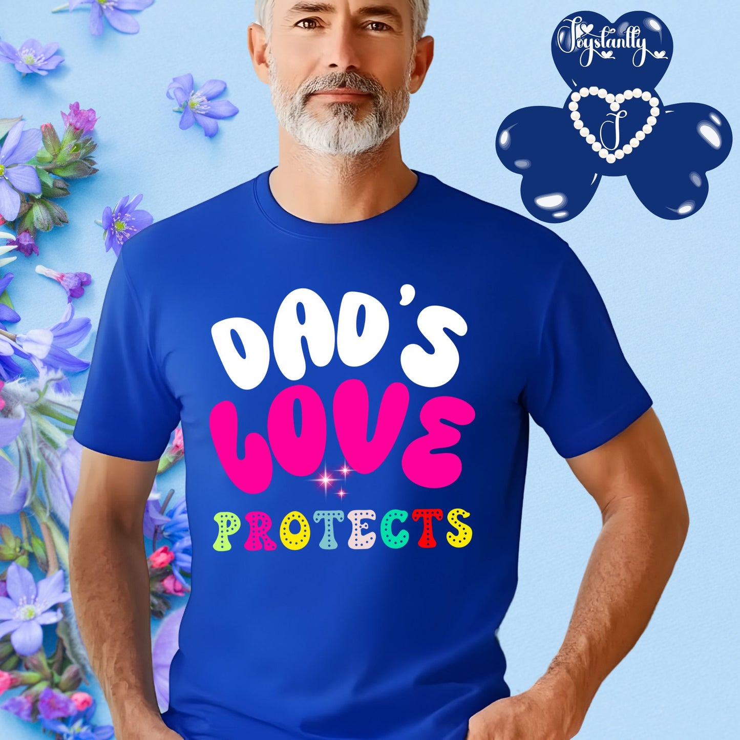 Royal Blue Shirt. Perfect Shirt For Doting Dads