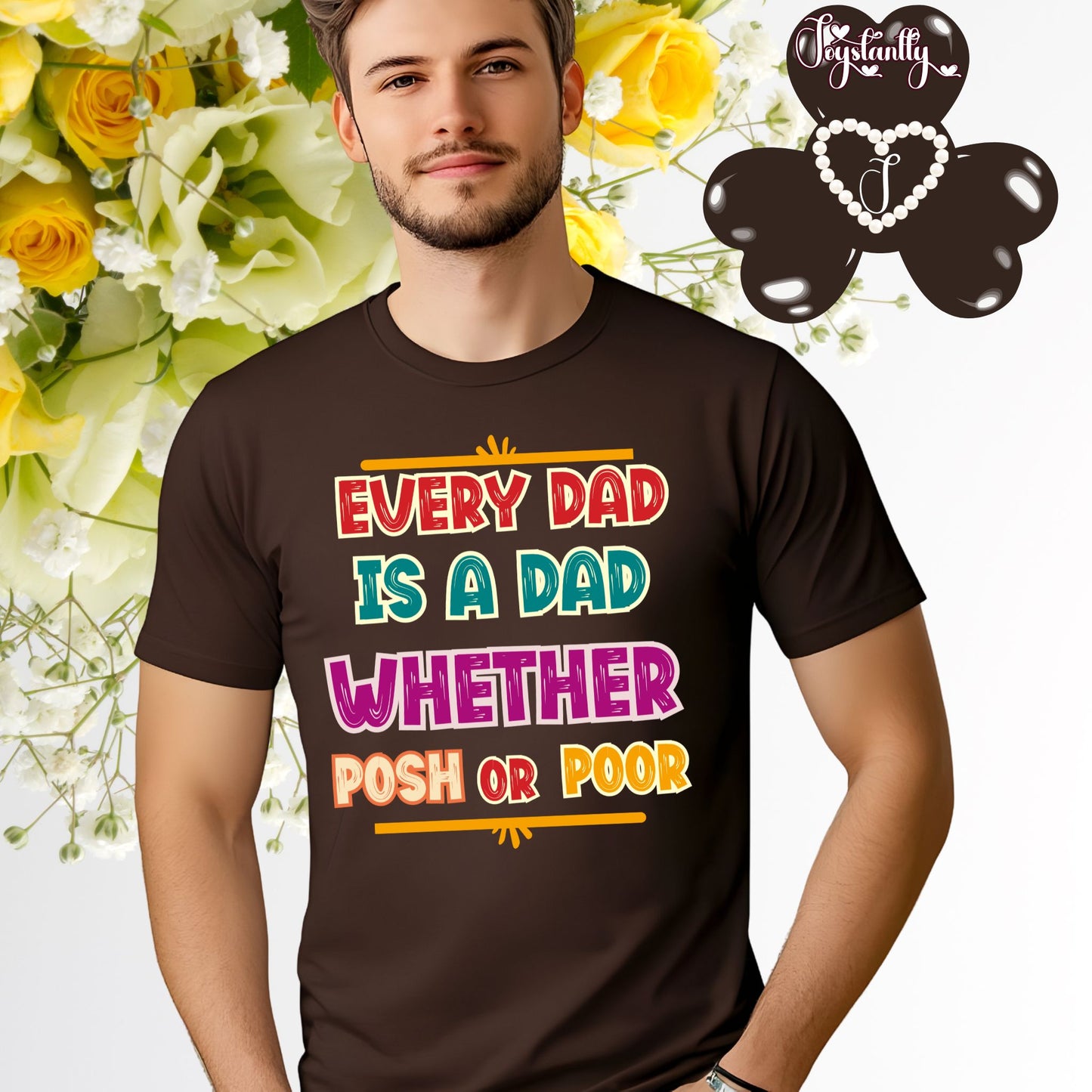 Brown Shirt. Perfect Shirt For Witty Dads