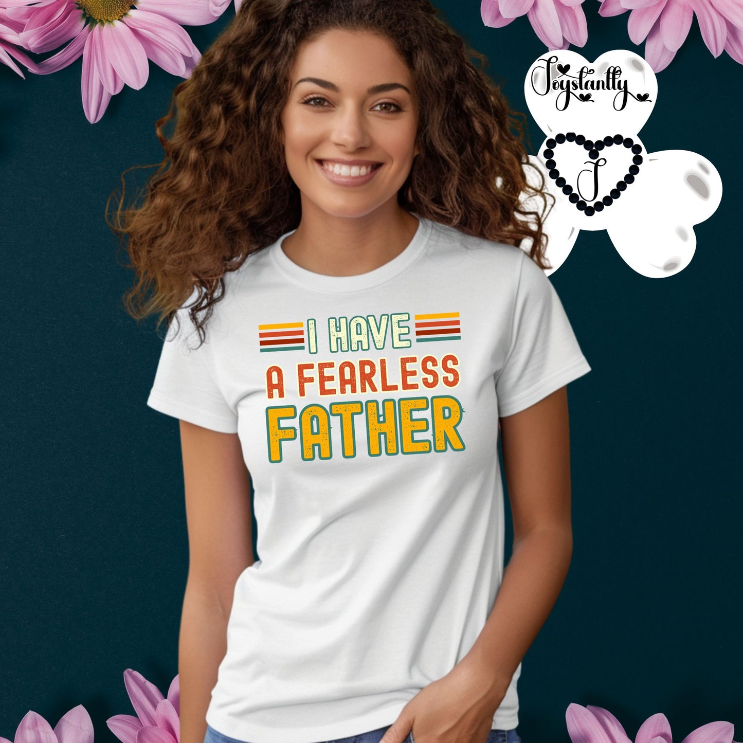 White Shirt. Perfect Shirt To Honor Daring Dads.