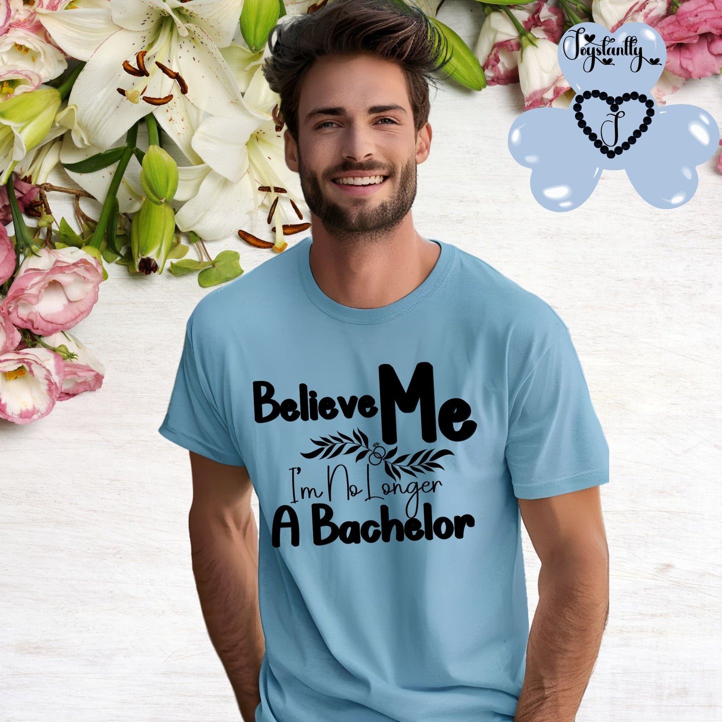 Funny Bachelor's Party Baby Blue T-shirt