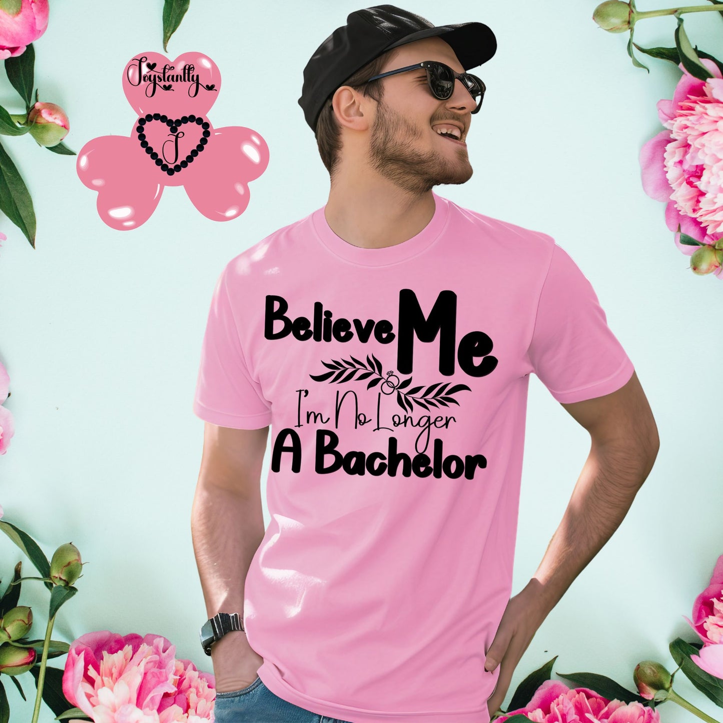 Funny Bachelor's Party Charity Pink T-shirt