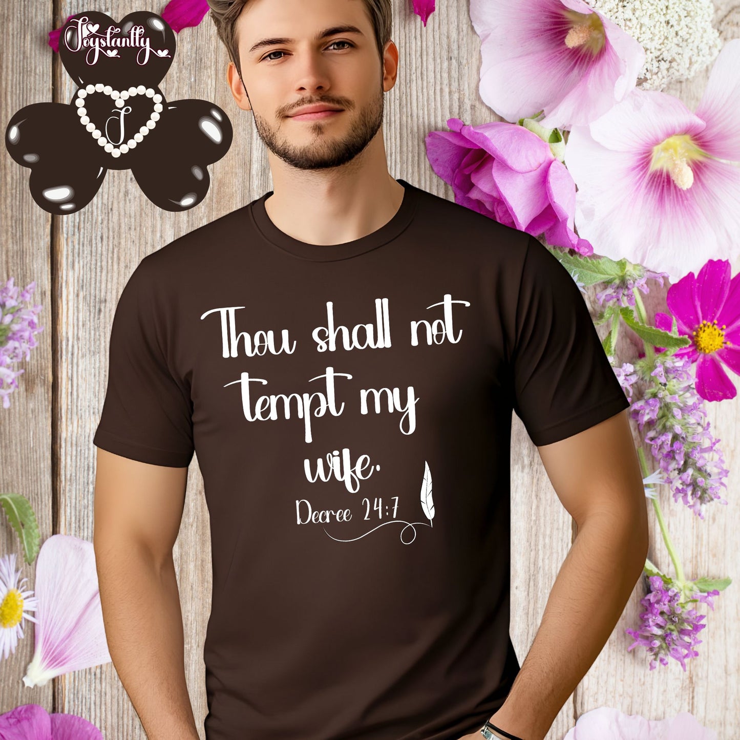 Brown Shirt. Funny Shirt For Newlyweds