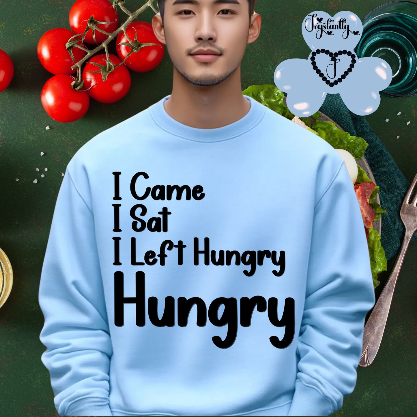 Funny Bachelor's Party Light Blue Sweatshirt