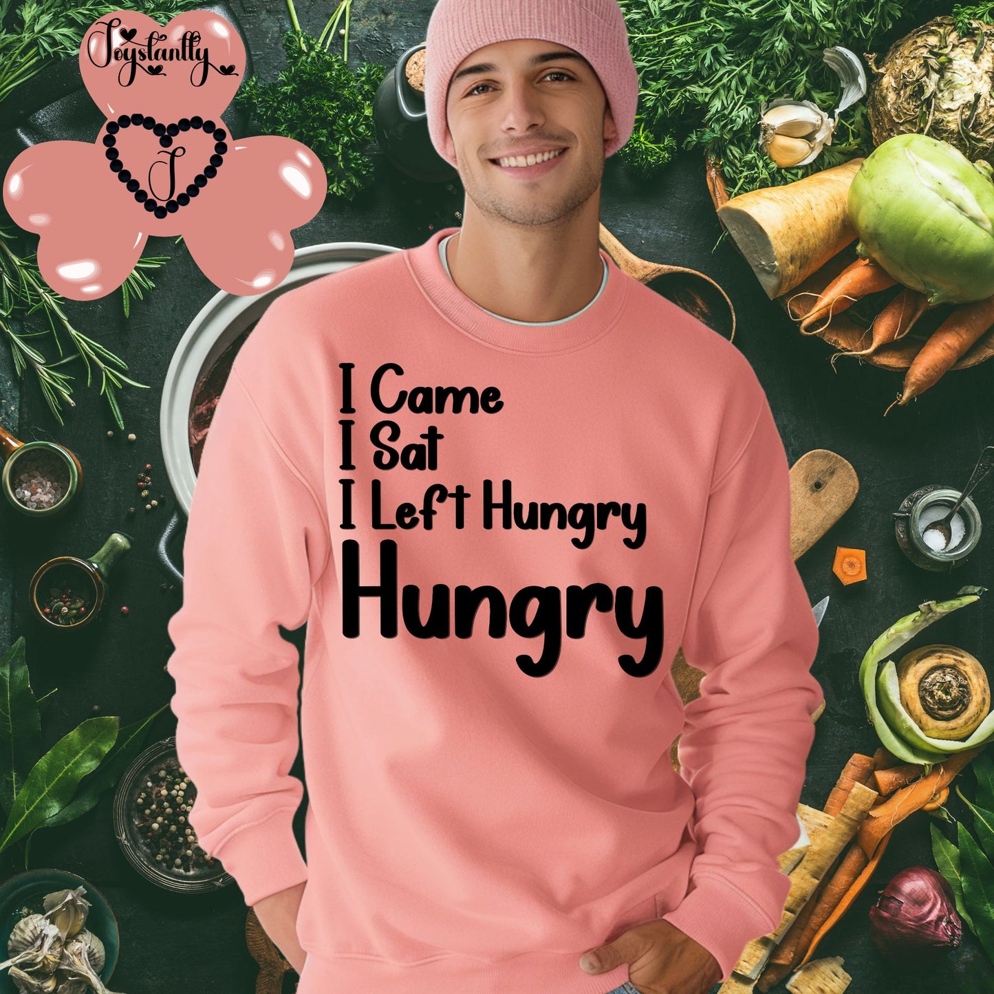Funny Bachelor's Party Light Pink Sweatshirt