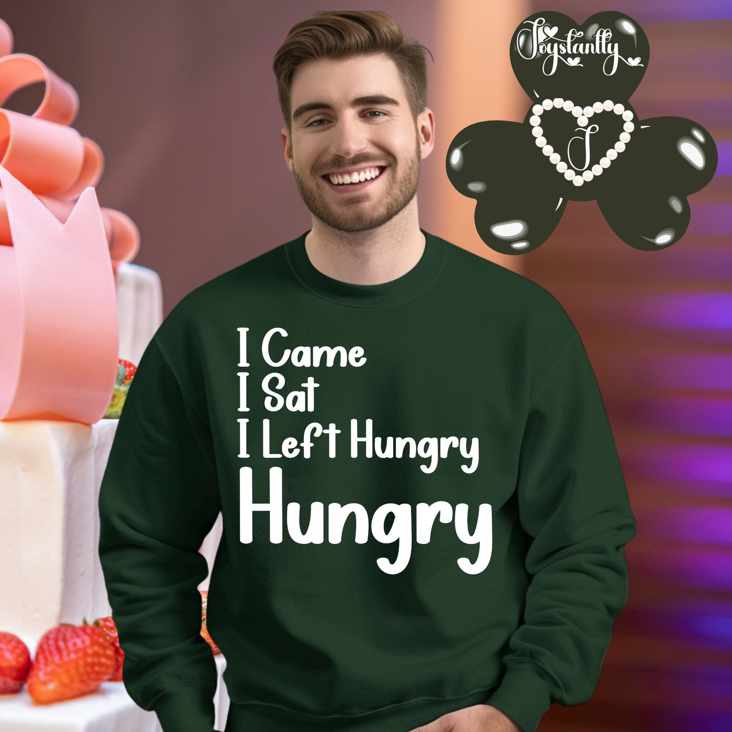 Funny Bachelor's Party Military Green Sweatshirt
