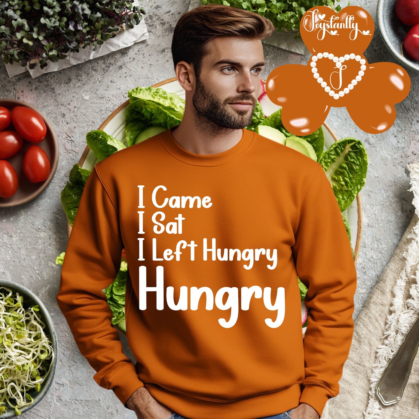 Funny Bachelor's Party Orange Sweatshirt