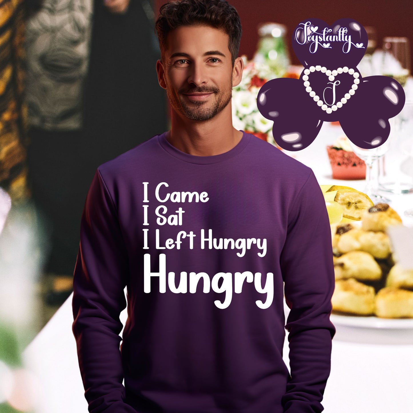 Funny Bachelor's Party Purple Sweatshirt