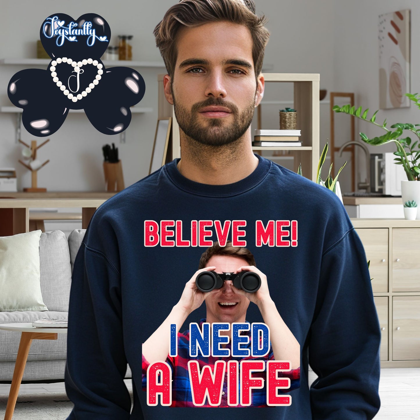Funny Wedding Party Navy Blue Sweatshirt